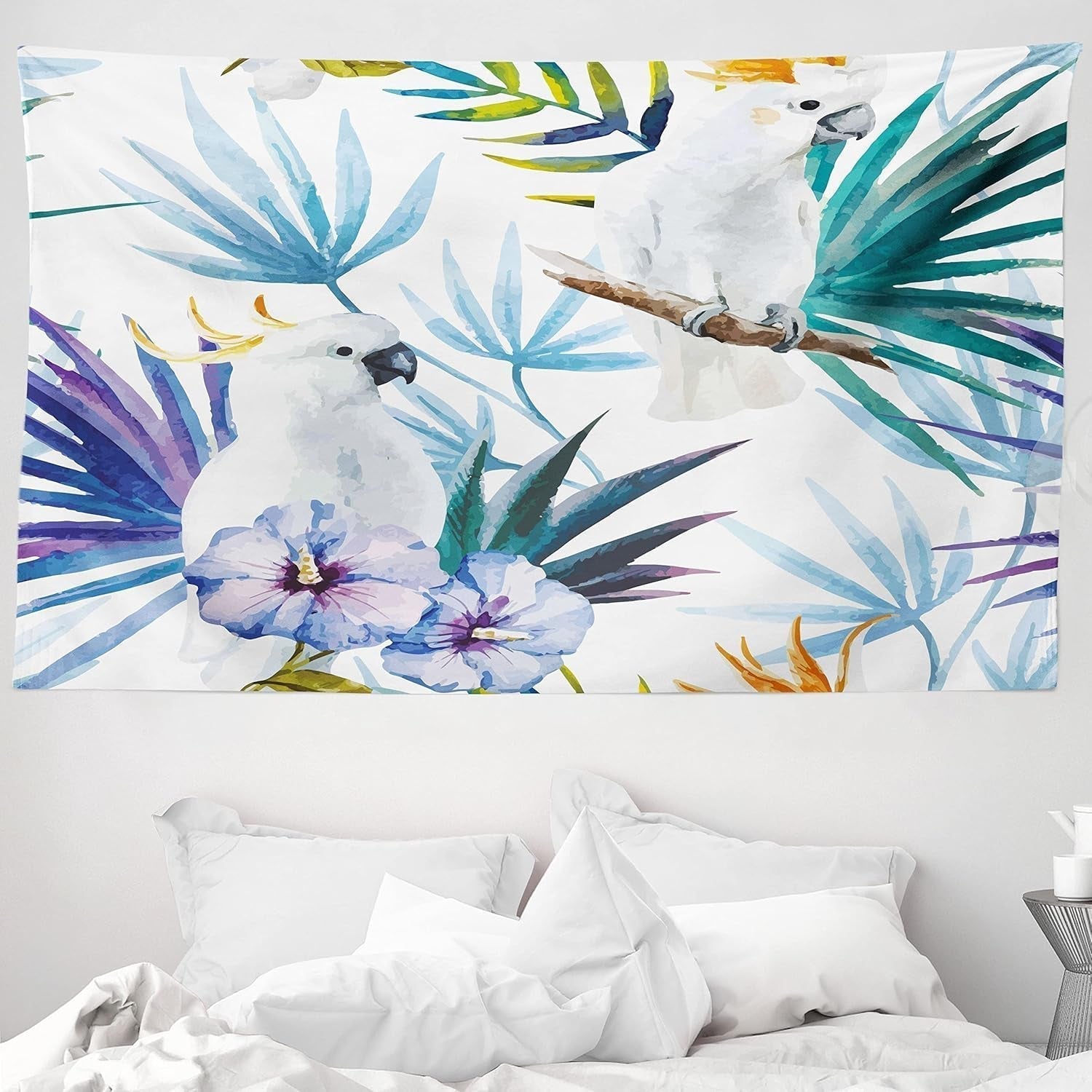 Arazzo abakuhaus Wanderlust mappa degli animali del mondo dei cartoni animati - Naty Shop