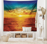 Arazzo Abakuhaus Wanderlust Animale Mappa del Mondo Disegni Home - Accessori e Decorazioni Naty Shop Marrone Chiaro 150L X 110B Cm