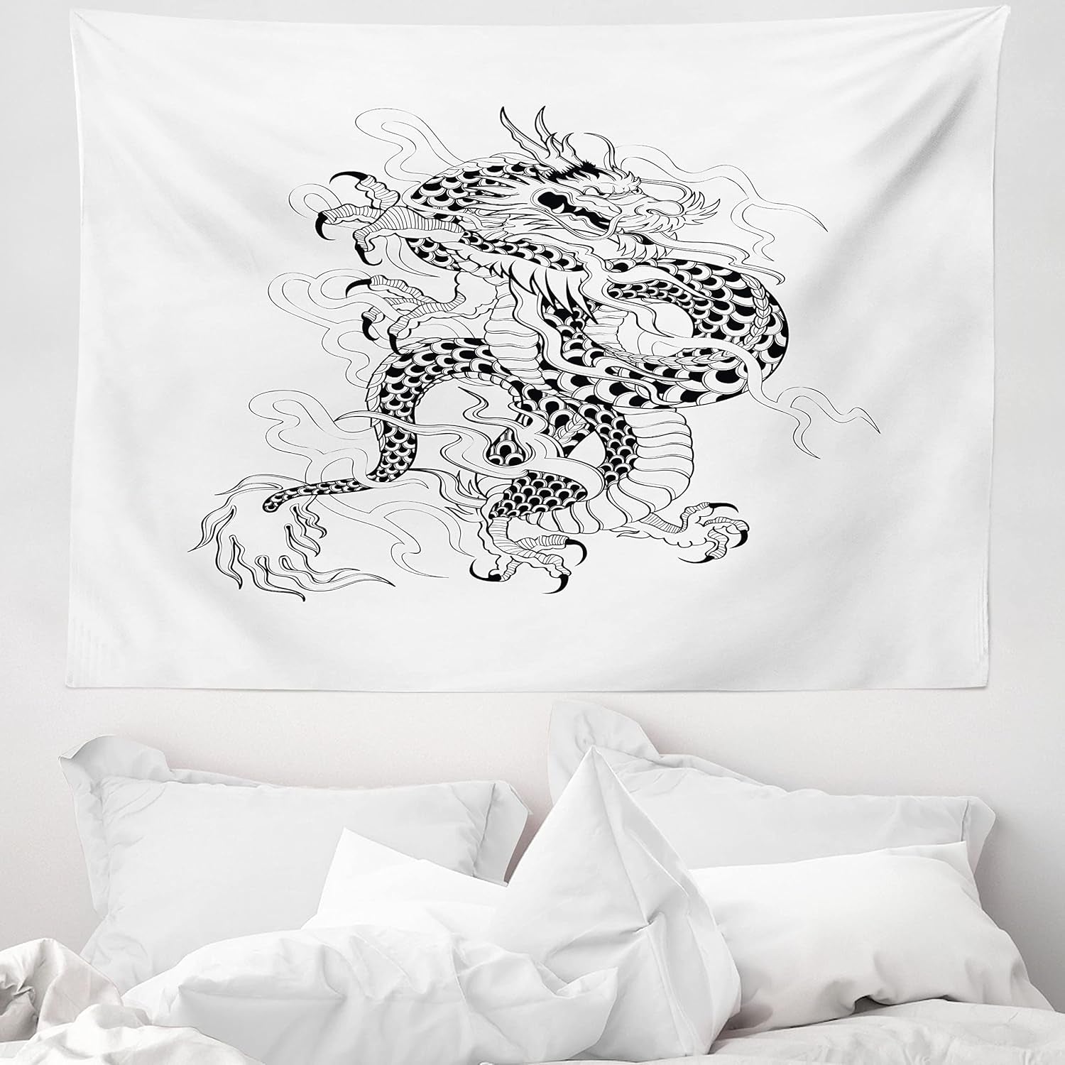 Arazzo abakuhaus Wanderlust mappa degli animali del mondo dei cartoni animati - Naty Shop