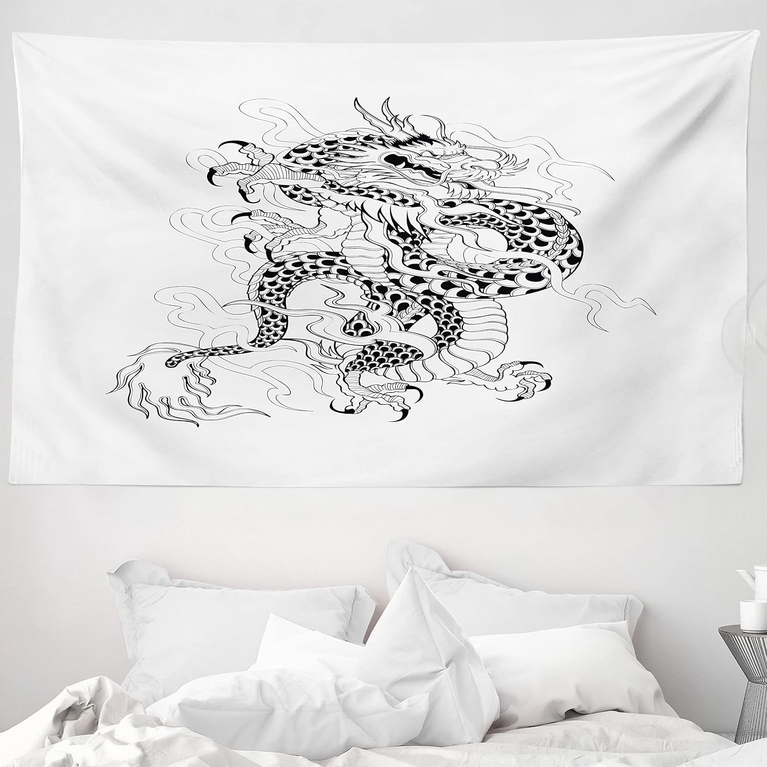 Arazzo abakuhaus Wanderlust mappa degli animali del mondo dei cartoni animati - Naty Shop