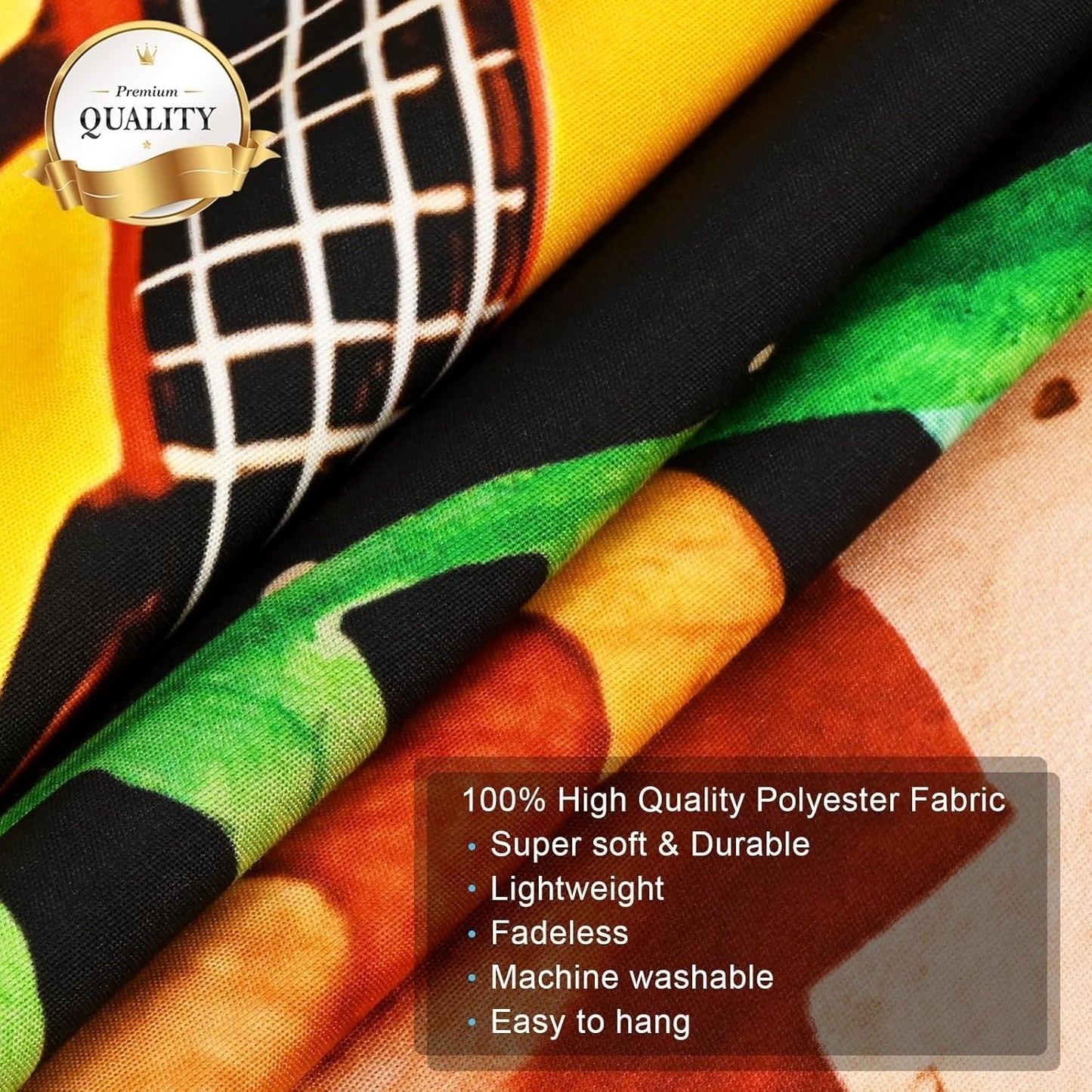 Arazzo alishomtll rana fungo luna stelle colorate Home - Accessori e Decorazioni Naty Shop
