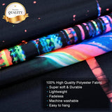 Arazzo alishomtll fluorescente teschio astronauta luce nera Home - Accessori e Decorazioni Naty Shop