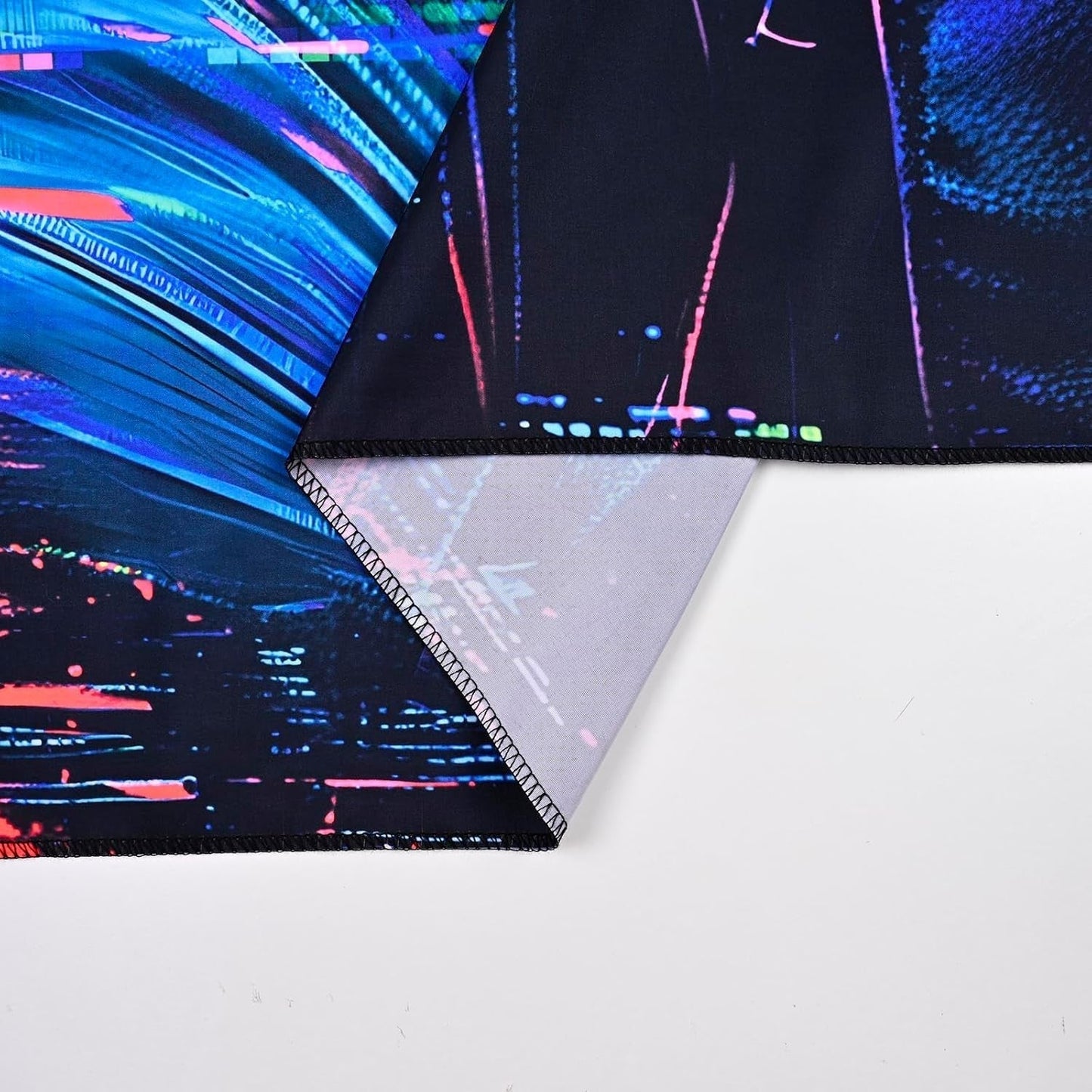 Arazzo alishomtll fluorescente teschio astronauta luce nera Home - Accessori e Decorazioni Naty Shop
