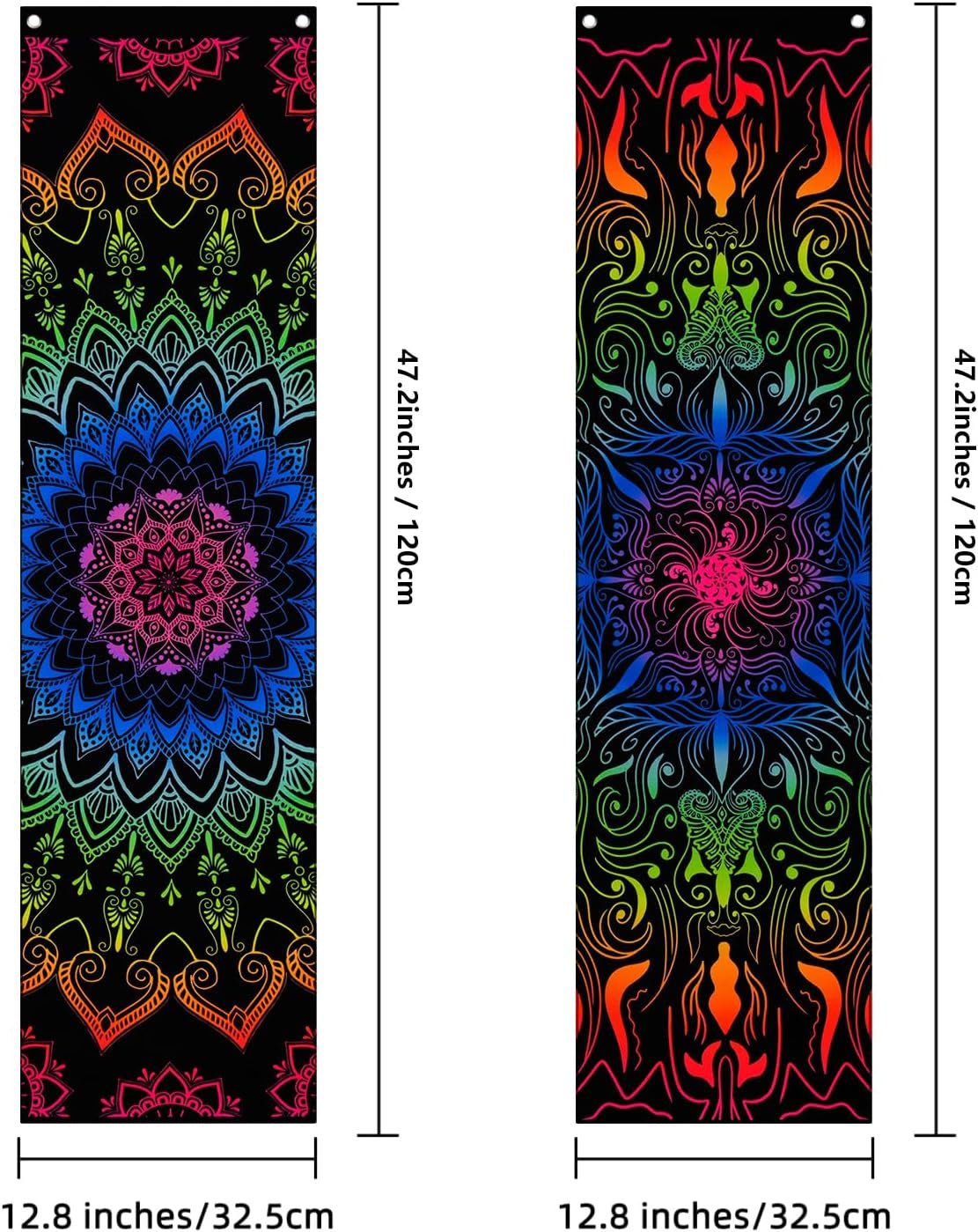 Arazzo alishomtll pack mandala reattivo bohémien verticale Home - Accessori e Decorazioni Naty Shop