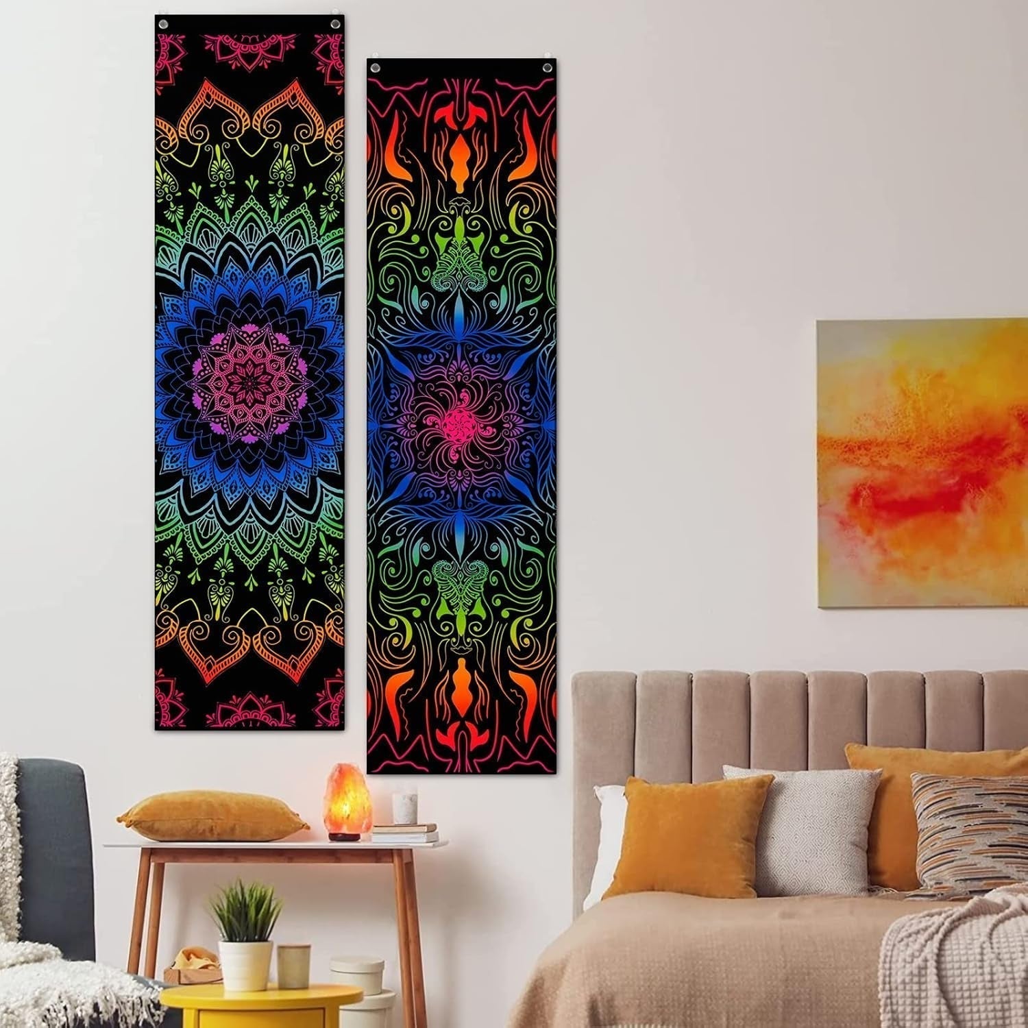Arazzo alishomtll pack mandala reattivo bohémien verticale Home - Accessori e Decorazioni Naty Shop