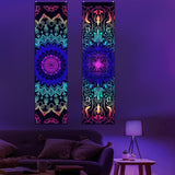Arazzo alishomtll pack mandala reattivo bohemien verticale Home - Accessori e Decorazioni Naty Shop 2 confezioni 120X32.5Cm