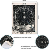 Arazzo alishomtll tarocchi set sole luna stelle Home - Accessori e Decorazioni Naty Shop