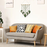 Arazzo arazzo astnico intrecciato con foglie verdi Home - Accessori e Decorazioni Naty Shop