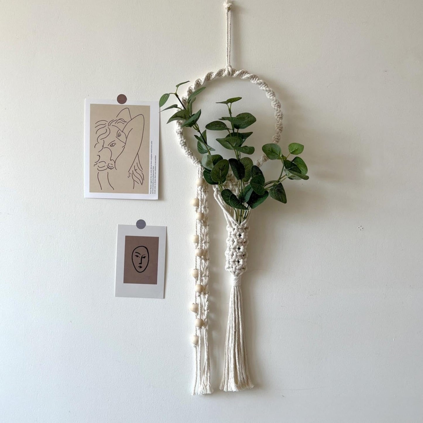 Arazzo tessuto avoik da appendere alla parete decorazione chic Casa - Accessori e Decorazioni Naty Shop Beige