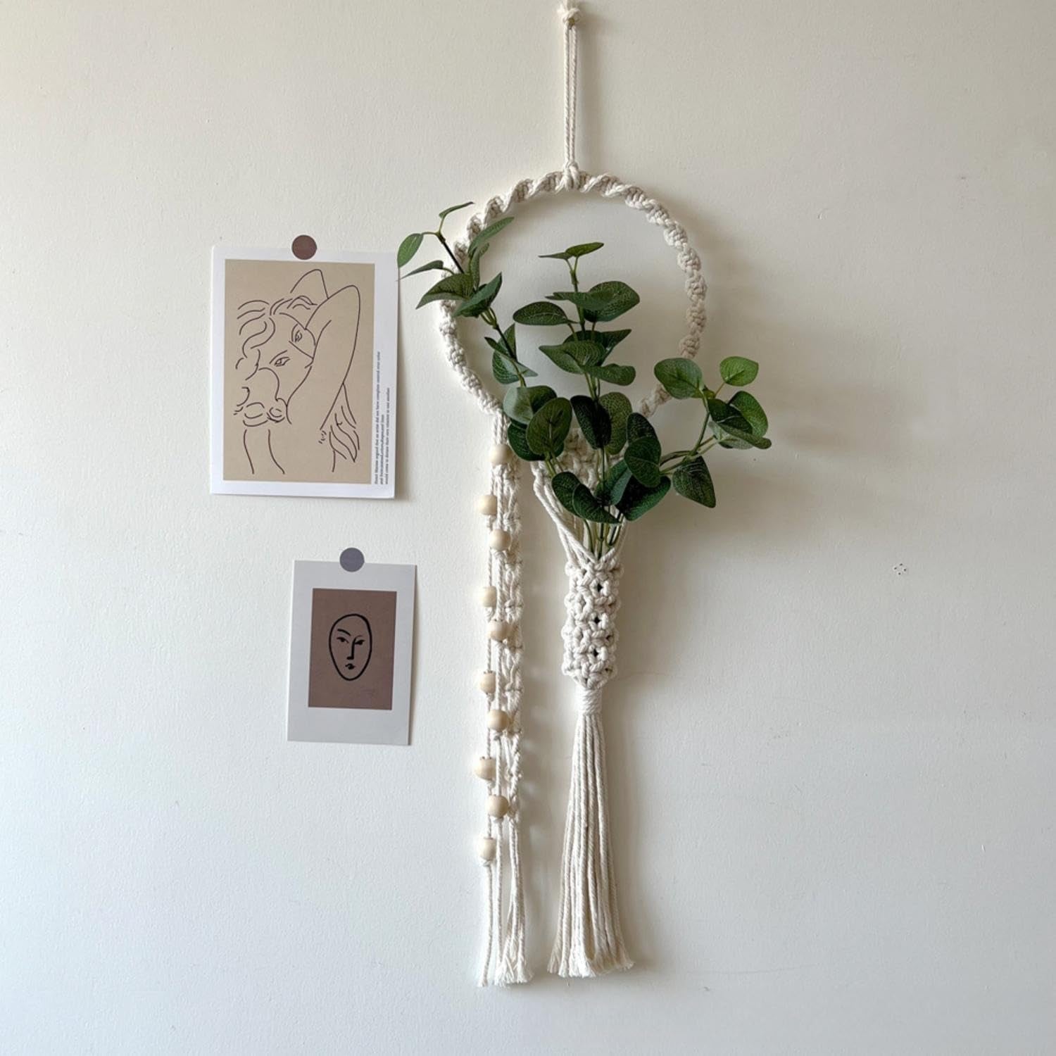Arazzo tessuto avoik da appendere alla parete decorazione chic Casa - Accessori e Decorazioni Naty Shop Beige