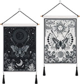 Arazzo betylfoy pezzi piccoli arazzi paillettes sole luna Home - Accessori e Decorazioni Naty Shop Eclissi lunare