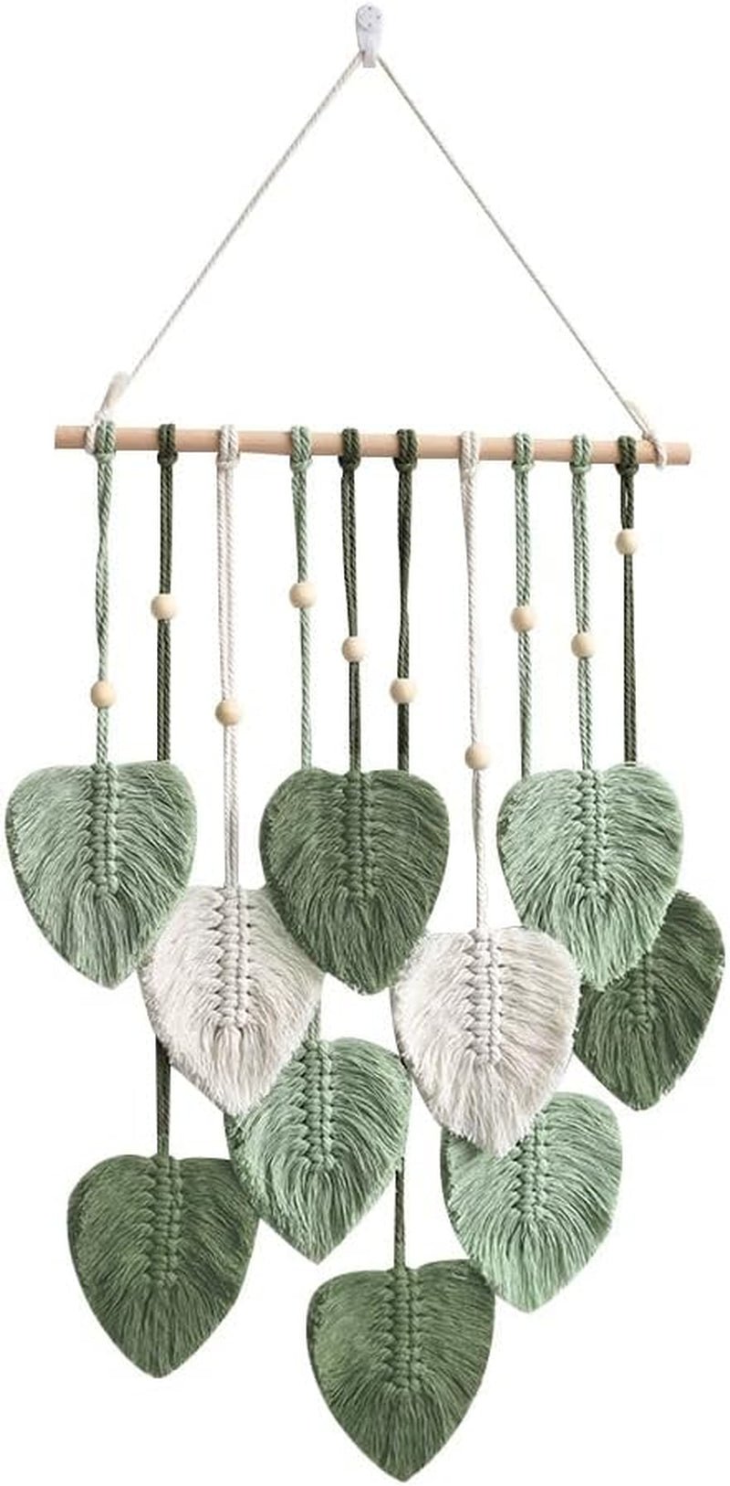 Arazzo betylfoy perline di legno foglie verdi Home - Accessori e decorazioni Naty Shop Greetings