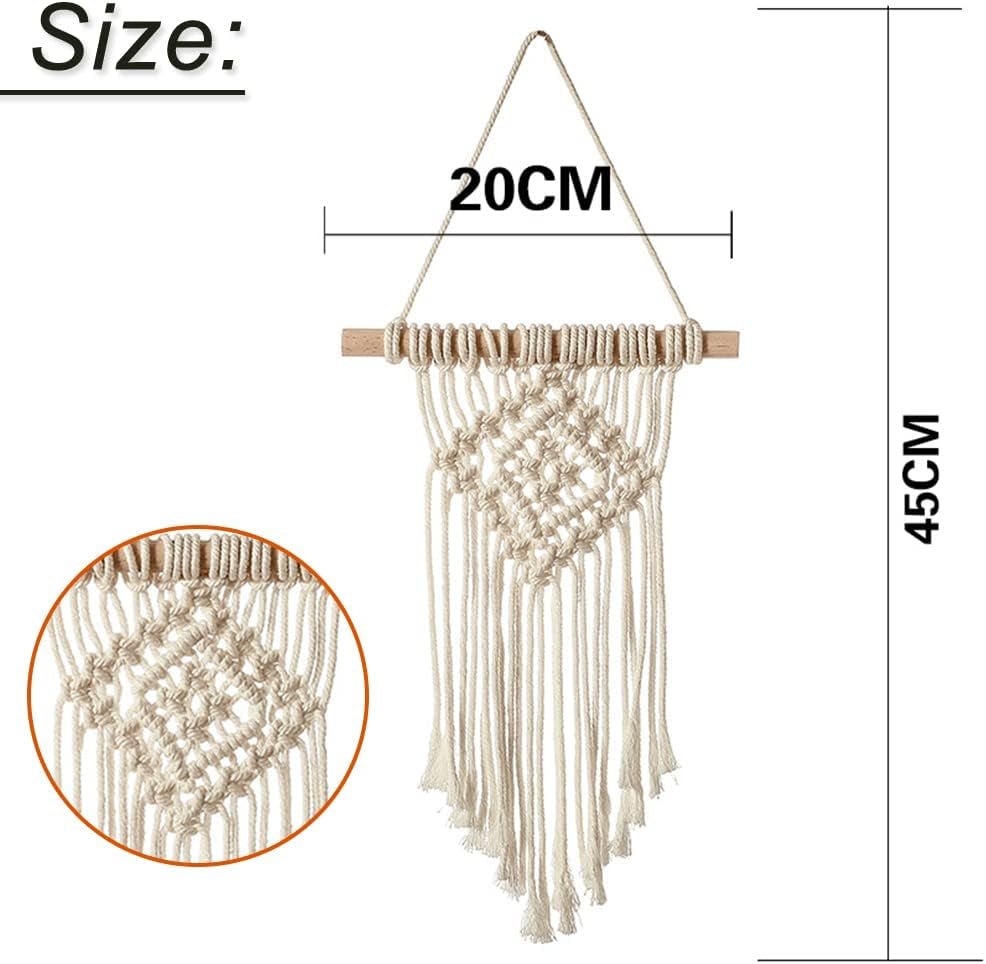 Pezzo di arazzo appeso tessuto a mano chic Home - Accessori e decorazioni Naty Shop