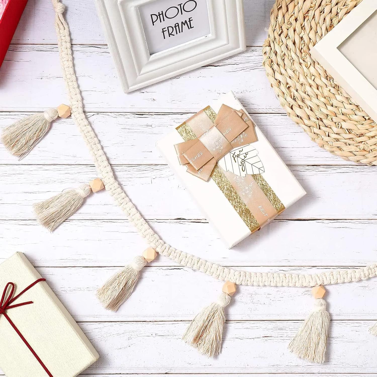 Pezzi di arazzo frange ghirlanda banner tessuti di cotone Home - Accessori e Decorazioni Naty Shop