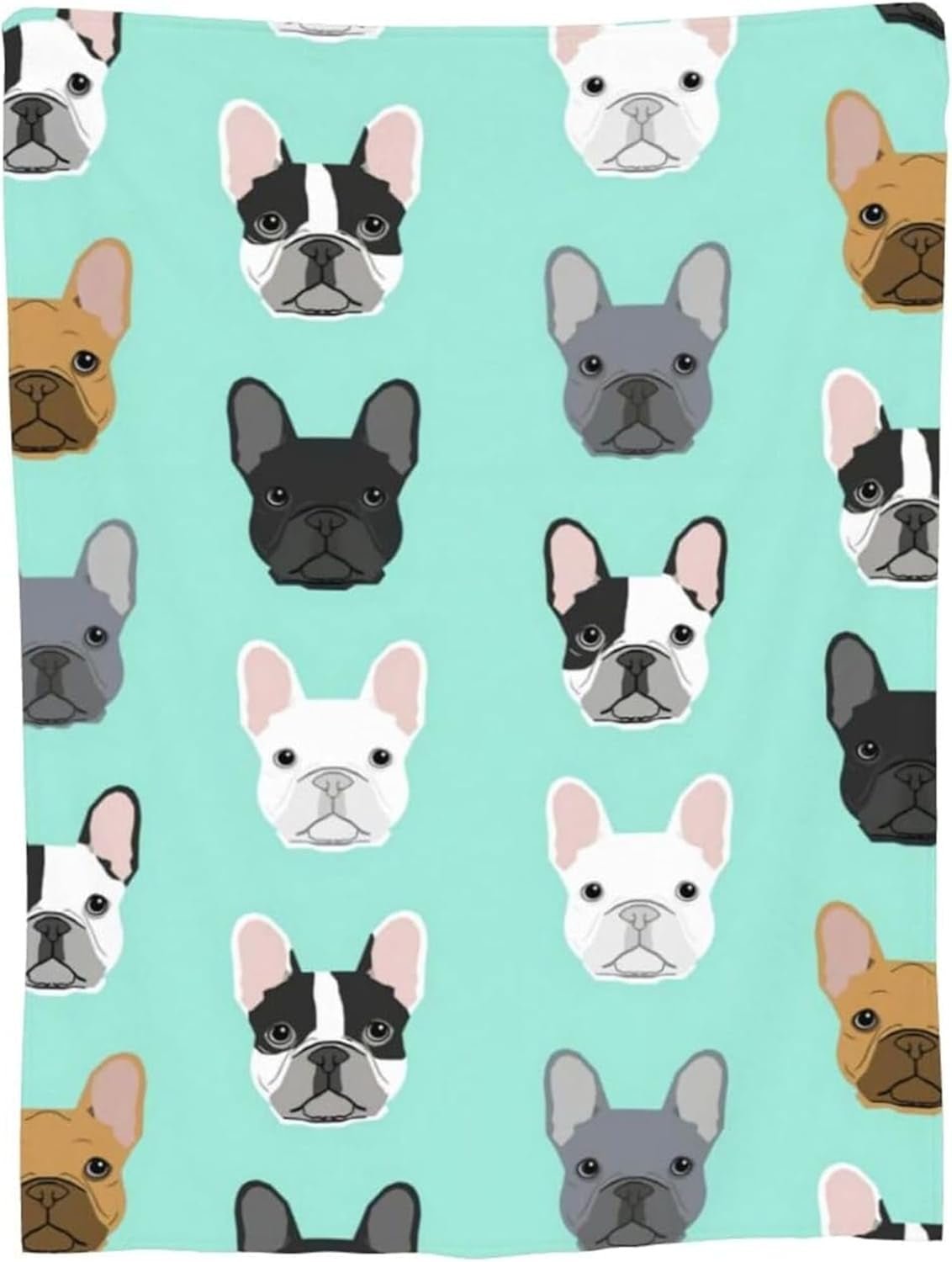 Arazzo bulldog francese motivo stampato sul davanti Home - Accessori e decorazioni Titolo predefinito di Naty Shop