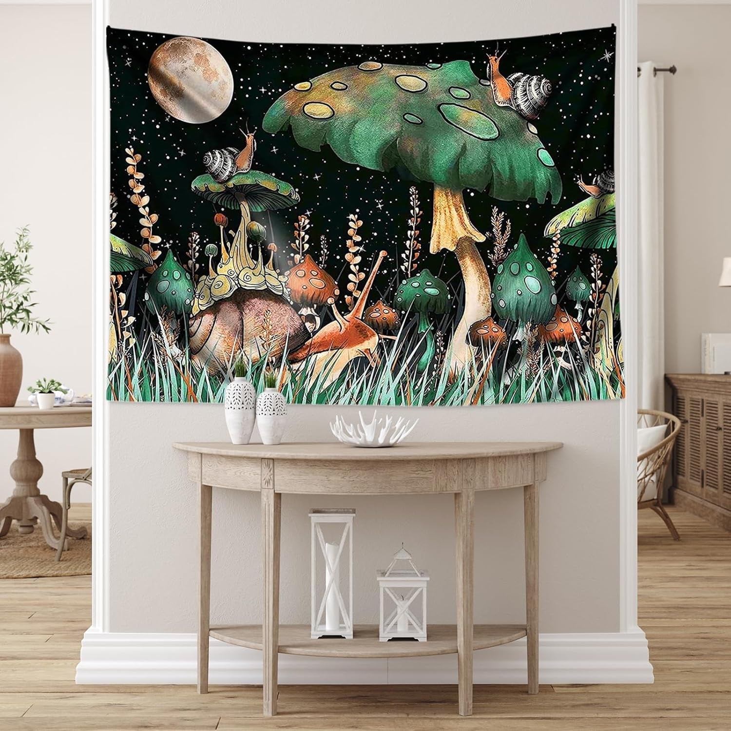 Arazzo funghi della giungla appesi lumache dalla foresta Home - Accessori e decorazioni Titolo predefinito di Naty Shop