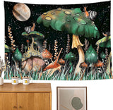 Arazzo funghi della giungla appesi lumache della foresta Home - Accessori e Decorazioni Naty Shop