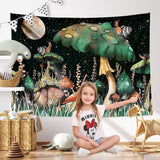 Arazzo funghi della giungla appesi lumache della foresta Home - Accessori e Decorazioni Naty Shop