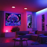 Arazzo albero della vita mandala fluorescente Home - Accessori e Decorazioni Naty Shop