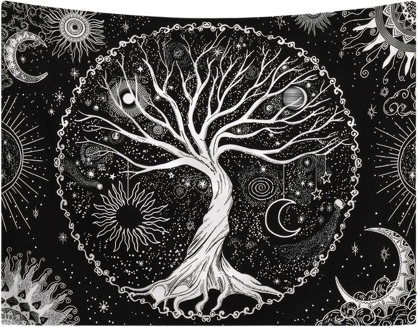 Arazzo albero della vita sole luna Home - Accessori e decorazioni Titolo predefinito di Naty Shop