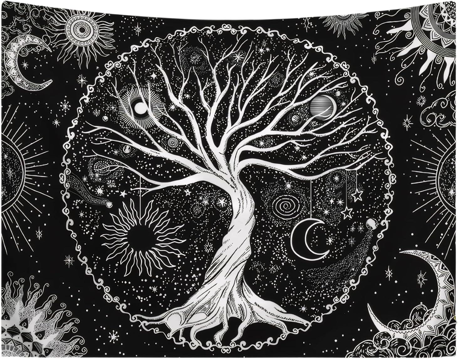 Arazzo albero della vita sole luna Home - Accessori e decorazioni Titolo predefinito di Naty Shop