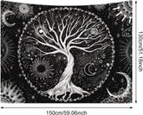 Arazzo Albero della Vita Sole Luna Casa - Accessori e Decorazioni Naty Shop