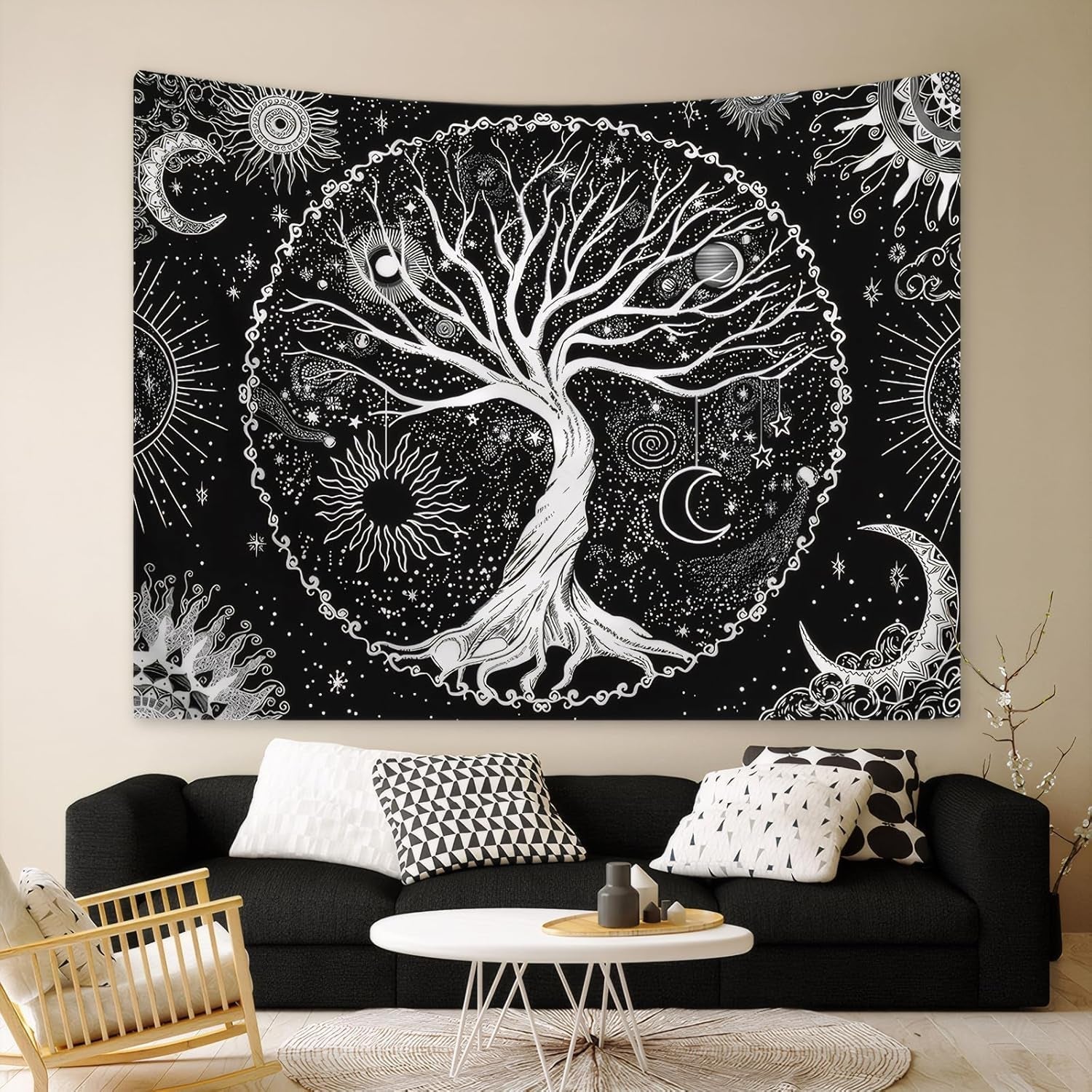 Arazzo Albero della Vita Sole Luna Casa - Accessori e Decorazioni Naty Shop
