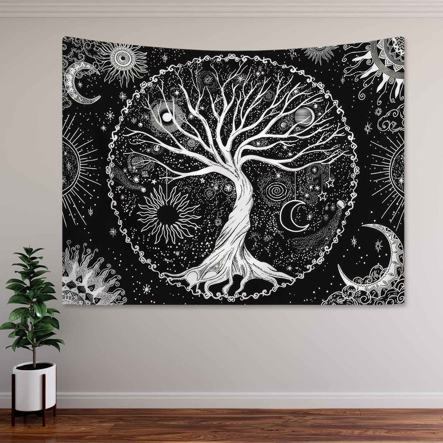 Arazzo Albero della Vita Sole Luna Casa - Accessori e Decorazioni Naty Shop