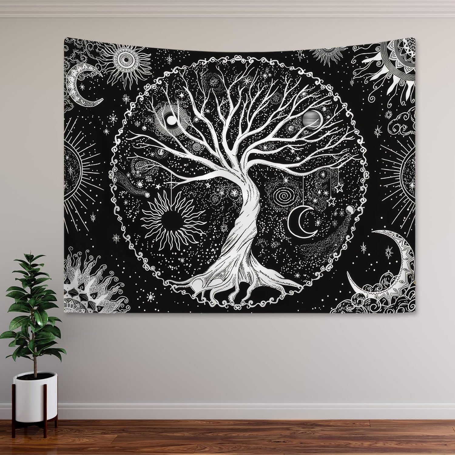 Arazzo Albero della Vita Sole Luna Casa - Accessori e Decorazioni Naty Shop
