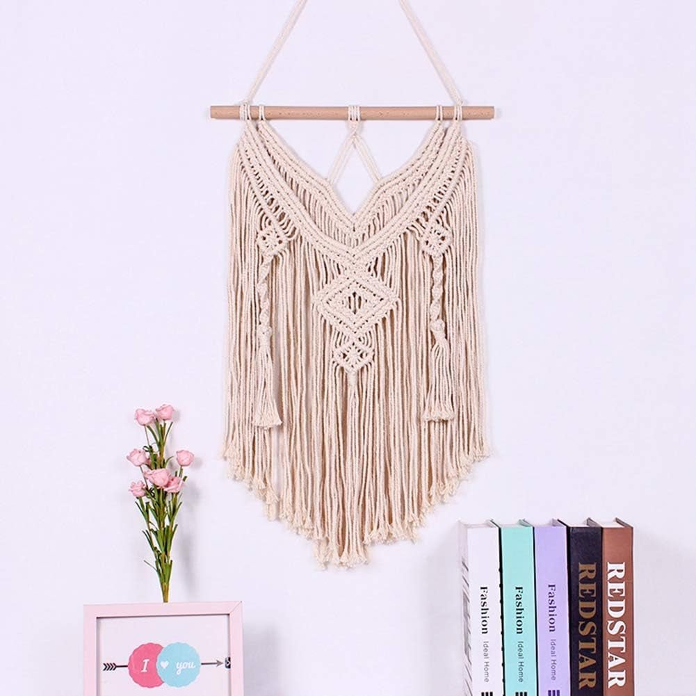 Arazzo deco dreamcatcher tessuto bianco decorazione da parete Casa - Accessori e Decorazioni Naty Shop Nappe in pizzo