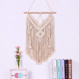 Arazzo deco dreamcatcher tessuto bianco decorazione da parete Casa - Accessori e Decorazioni Naty Shop Nappe in pizzo
