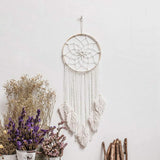 Arazzo decorativo acchiappasogni tessuto bianco decorazione da parete Casa - Accessori e Decorazioni Naty Shop