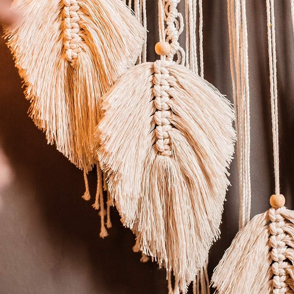 Arazzo decorativo acchiappasogni tessuto bianco decorazione da parete Casa - Accessori e Decorazioni Naty Shop