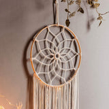 Arazzo decorativo acchiappasogni tessuto bianco decorazione da parete Casa - Accessori e Decorazioni Naty Shop