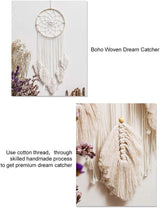 Arazzo decorativo acchiappasogni tessuto bianco decorazione da parete Casa - Accessori e Decorazioni Naty Shop