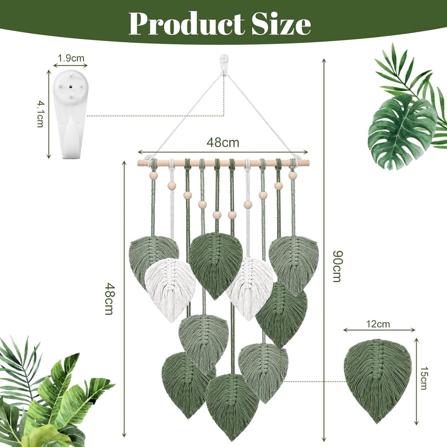 Arazzo decorativo verde per la cameretta dei bambini Casa - Accessori e Decorazioni Naty Shop
