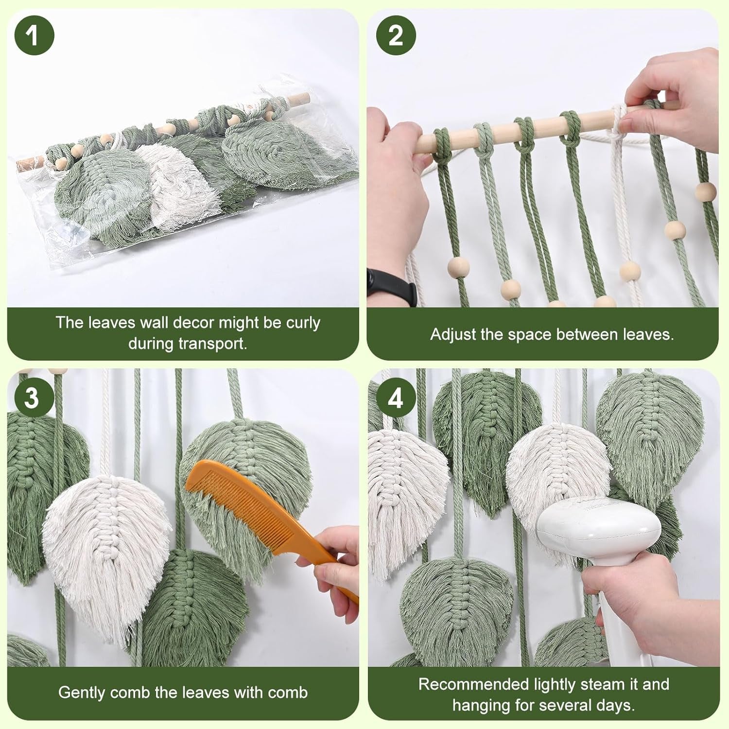 Arazzo decorativo verde per la cameretta dei bambini Casa - Accessori e Decorazioni Naty Shop