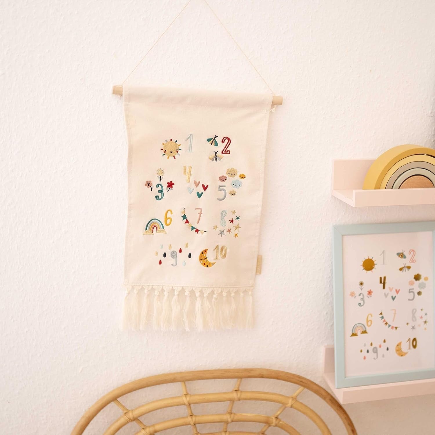 Arazzo drago di carta per bambini e bambine della cameretta dei tessuti Casa - Accessori e Decorazioni Naty Shop