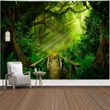 Arazzo verde bosco da appendere all'aperto Casa - Accessori e Decorazioni Naty Shop