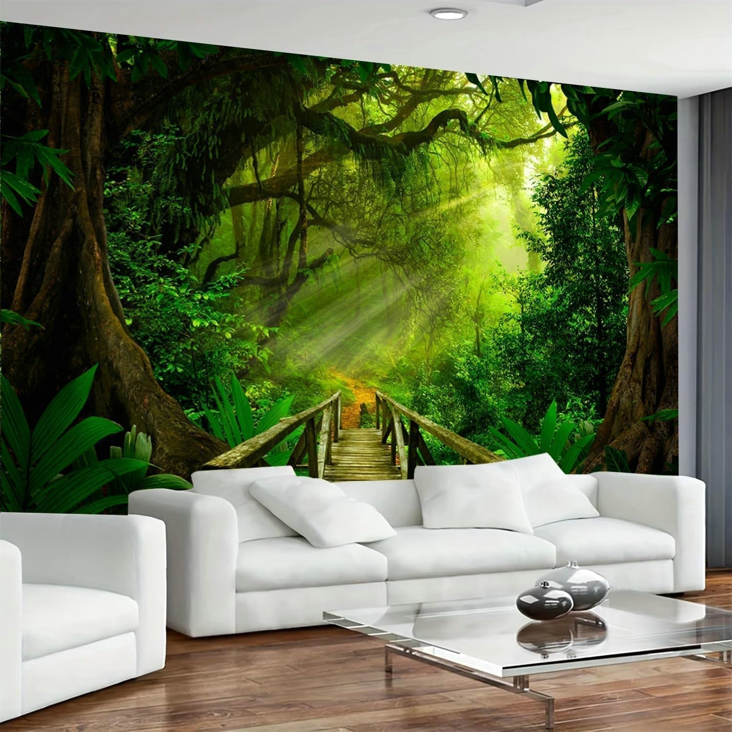 Arazzo verde bosco da appendere all'aperto Casa - Accessori e Decorazioni Naty Shop