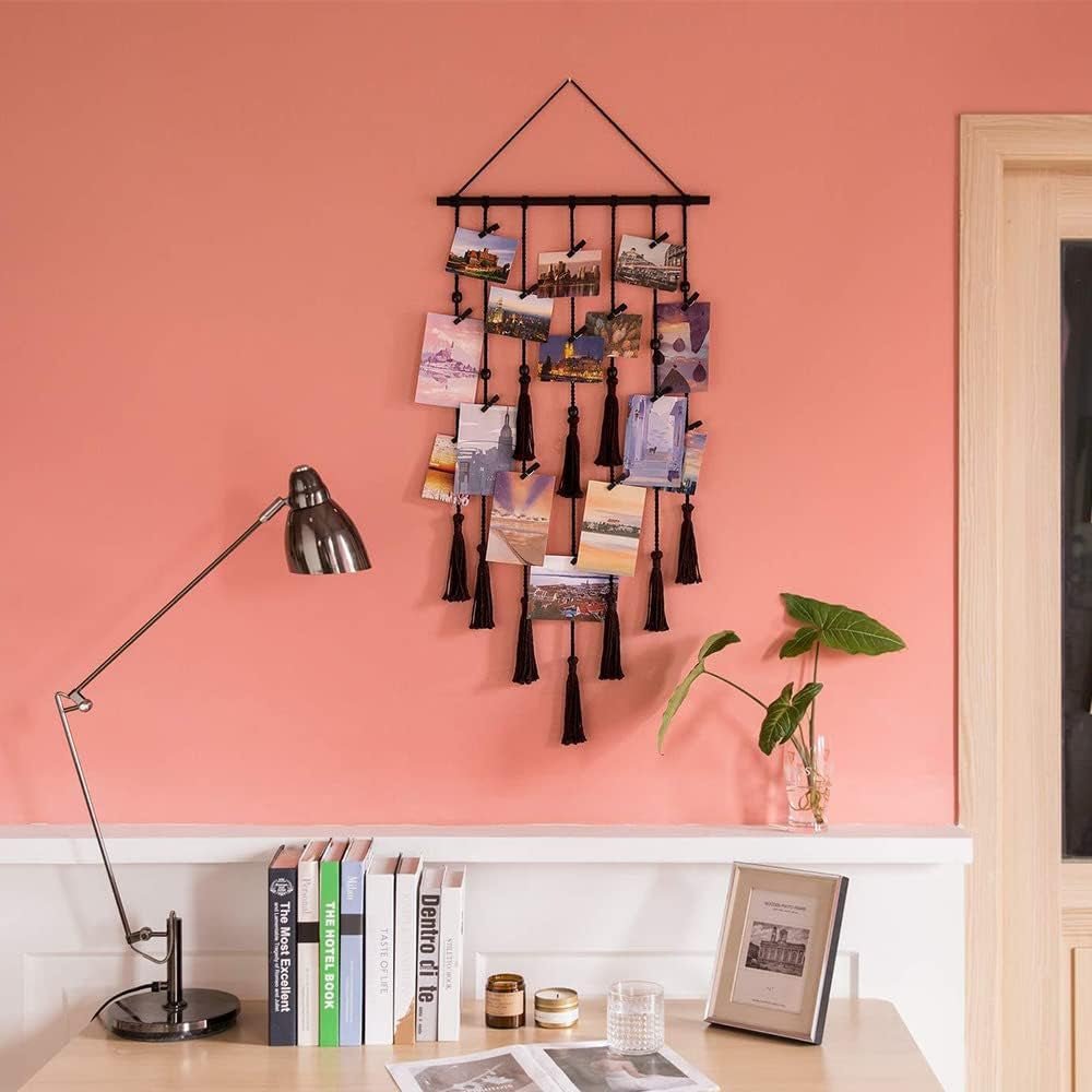 Arazzo foto corda foto clip in legno ganci Home - Accessori e Decorazioni Naty Shop