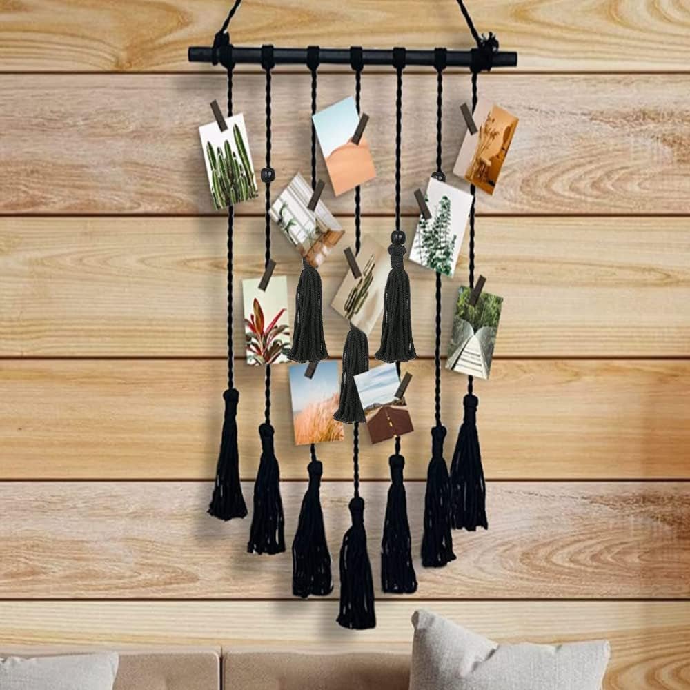 Arazzo foto corda foto clip in legno ganci Home - Accessori e Decorazioni Naty Shop