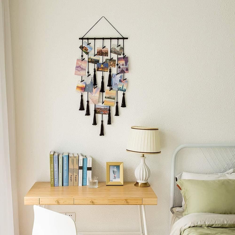 Arazzo foto corda foto clip in legno ganci Home - Accessori e Decorazioni Naty Shop