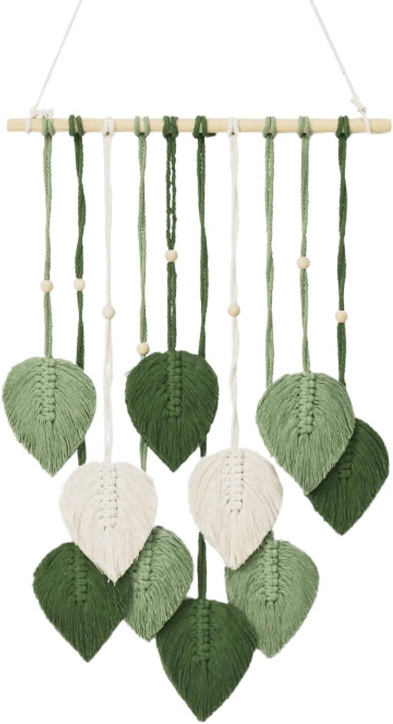 Arazzo in corda di cotone fatto a mano piante decorative matrimonio Casa - Accessori e Decorazioni Naty Shop