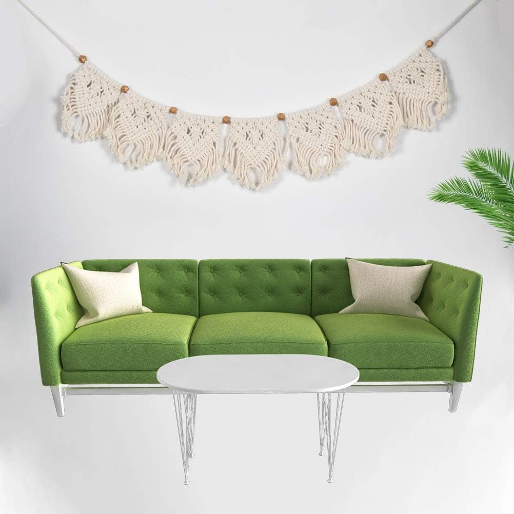Arazzo frange ghirlanda banner cotone tessuti da sposa Home - Accessori e Decorazioni Naty Shop