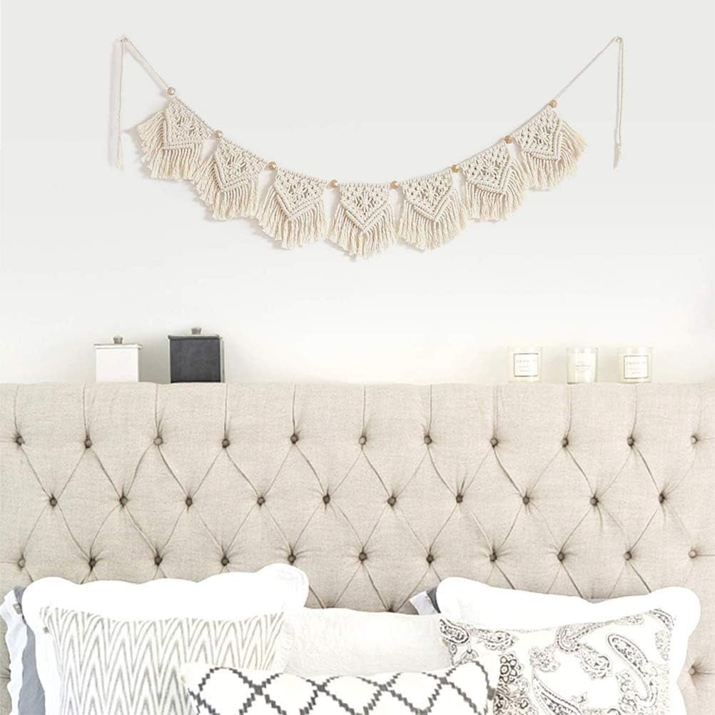Arazzo frange ghirlanda banner cotone tessuti da sposa Home - Accessori e Decorazioni Naty Shop