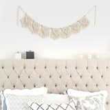 Arazzo frange ghirlanda banner cotone tessuti da sposa Home - Accessori e Decorazioni Naty Shop