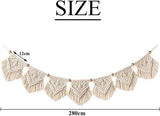 Arazzo frange ghirlanda banner cotone tessuti da sposa Home - Accessori e Decorazioni Naty Shop
