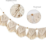 Arazzo frange ghirlanda banner cotone tessuti da sposa Home - Accessori e Decorazioni Naty Shop