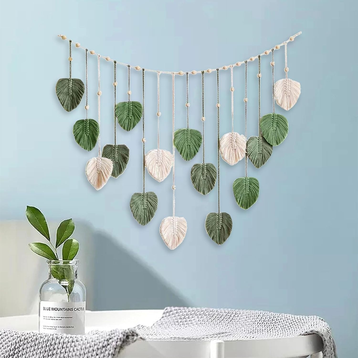 Grande arazzo a foglie intrecciate per la cameretta delle donne Casa - Accessori e Decorazioni Naty Shop